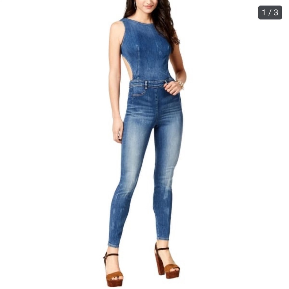 Guess denim jumpsuit